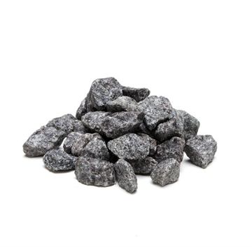 Grå granitskærver mørk - 16-22 mm - 0,67 m3 - Ca. 1.000 kg - mini bag