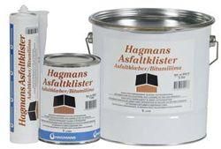 Hagmans Asfaltklister - sort - til fugepistol - 310 ml