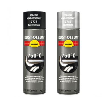 Rust-Oleum - Hat - Spraymaling varmeresistente - aluminium - 500 ml